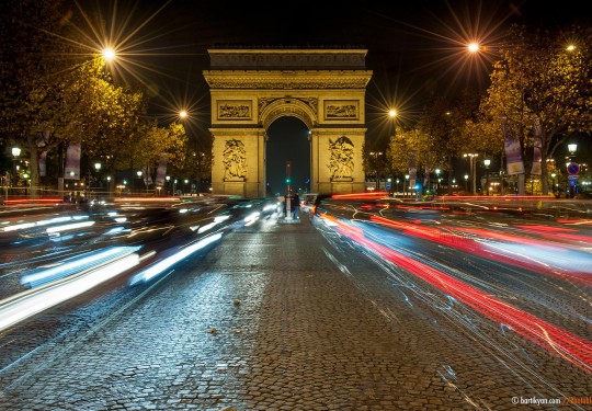 Arc de Triomphe from the Champs-Élysées